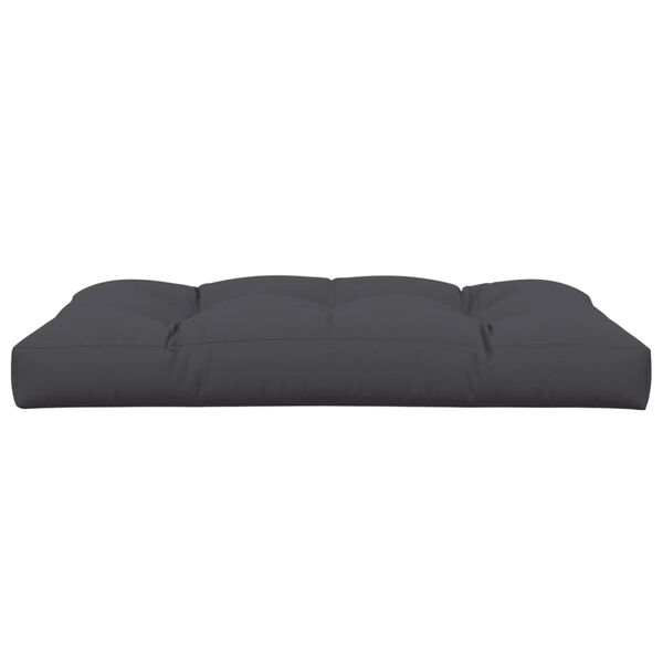 vidaXL Pallet Cushion Anthracite 120x80x12 cm Fabric