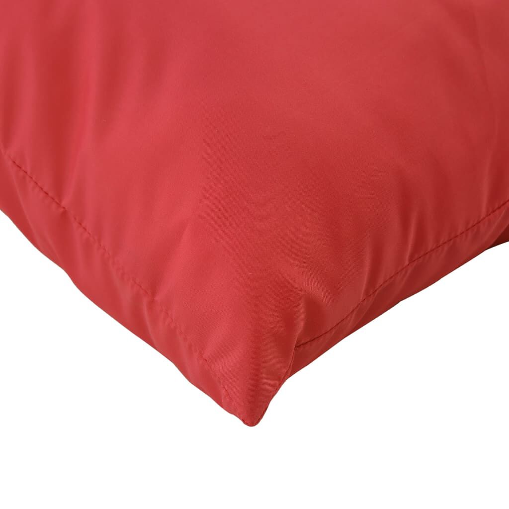 vidaXL Pallet Cushions 2 pcs Red Oxford Fabric