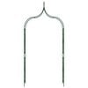 vidaXL Garden Arch Dark Green 142x37x275 cm Iron