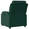 vidaXL Electric Massage Recliner Chair Dark Green Velvet