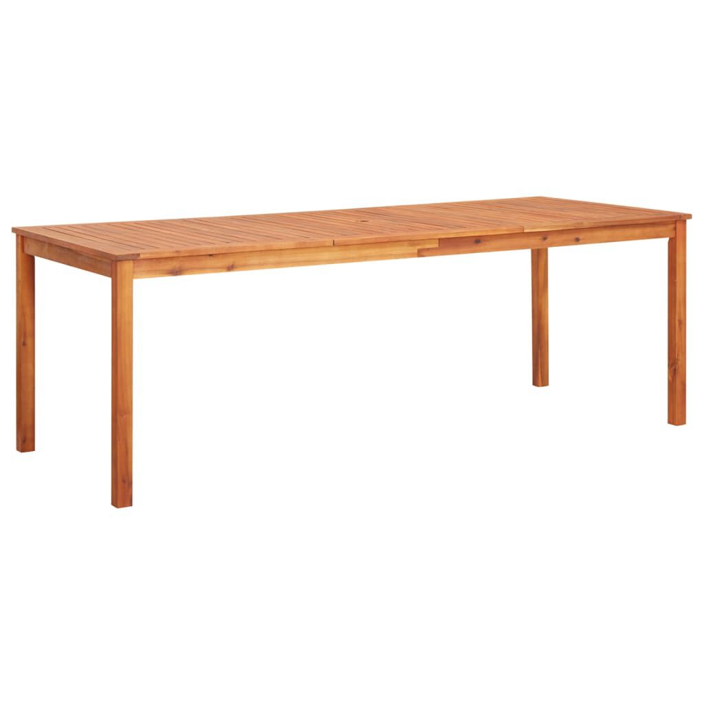vidaXL 7 Piece Garden Dining Set with Cushions Solid Acacia Wood