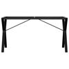 vidaXL Dining Table Legs Y-Frame 140x60x73 cm Steel