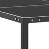 vidaXL 9 Piece Outdoor Dining Set Steel