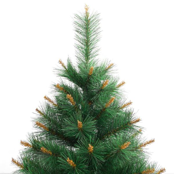 vidaXL Artificial Hinged Christmas Tree with Stand 150 cm