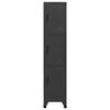vidaXL Locker Cabinet Anthracite 38x45x180 cm Steel