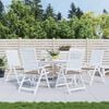 vidaXL Garden Chair Cushions 6 pcs Taupe 50x50x3 cm Oxford Fabric