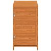 vidaXL Garden Shed Brown 55x52x112 cm Solid Wood Fir