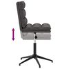 vidaXL Dining Chair Black Faux Leather