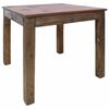 vidaXL Dining Table Mixed Recycled Wood 82x80x76 cm