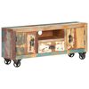 vidaXL TV Cabinet 120x30x50 cm Solid Reclaimed Wood