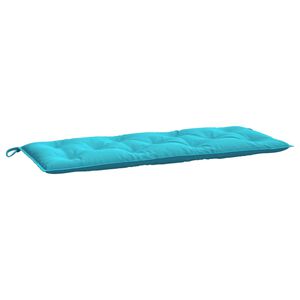 vidaXL Garden Bench Cushion Turquoise 120x50x7 cm Fabric