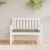 vidaXL Garden Bench Cushion Taupe 100x50x7 cm Oxford Fabric