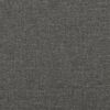 vidaXL Bed Frame without Mattress Dark Grey Twin Fabric (US Only)