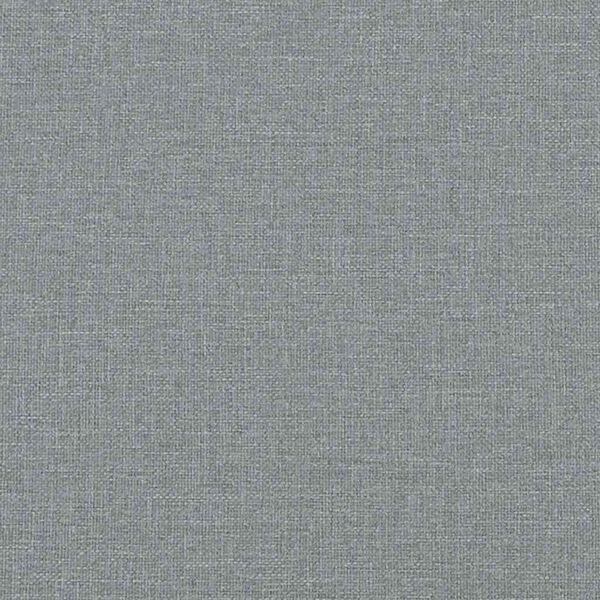 vidaXL Bed Frame without Mattress Light Grey Twin Fabric
