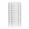 vidaXL Gabion Raised Bed Steel 50x50x100 cm
