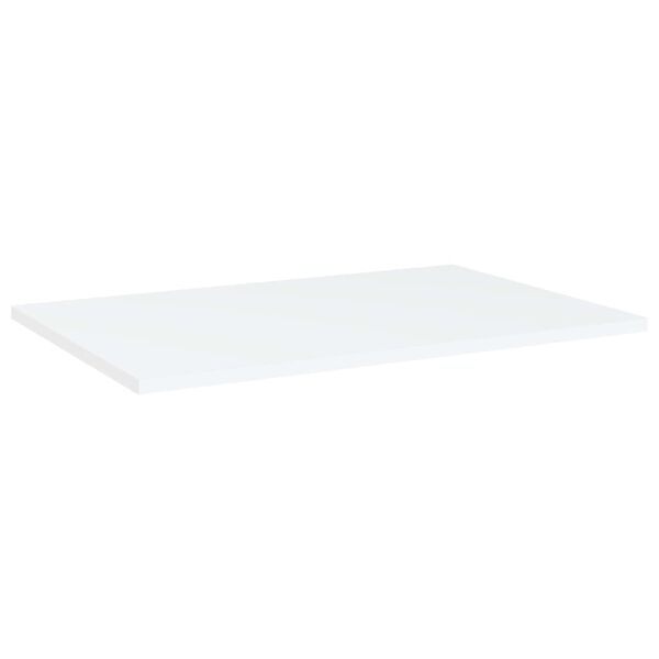 vidaXL Bookshelf Boards 8 pcs White 60x40x1.5 cm Engineered Wood