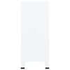 vidaXL Industrial Storage Chest White Steel