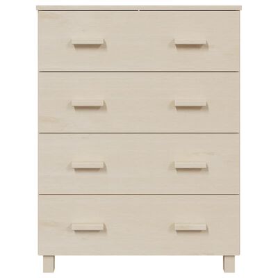 vidaXL Sideboard HAMAR Honey Brown 79x40x103.5 cm Solid Wood Pine