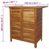 vidaXL Bar Table 110x50x105 cm Solid Acacia Wood