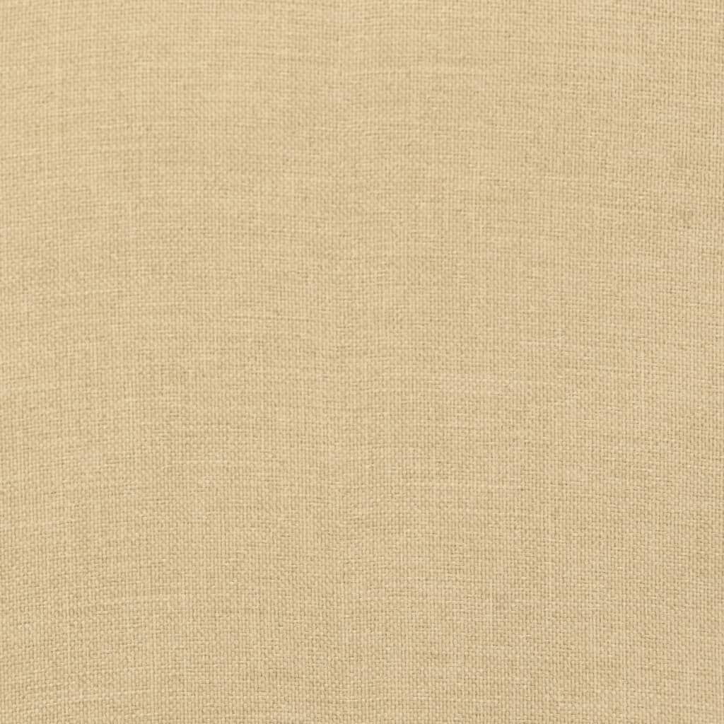 vidaXL Sun Lounger Cushion Melange Beige 200x60x4 cm Fabric