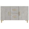 vidaXL Sideboard Concrete Grey 100x36x60 cm Engineered Wood