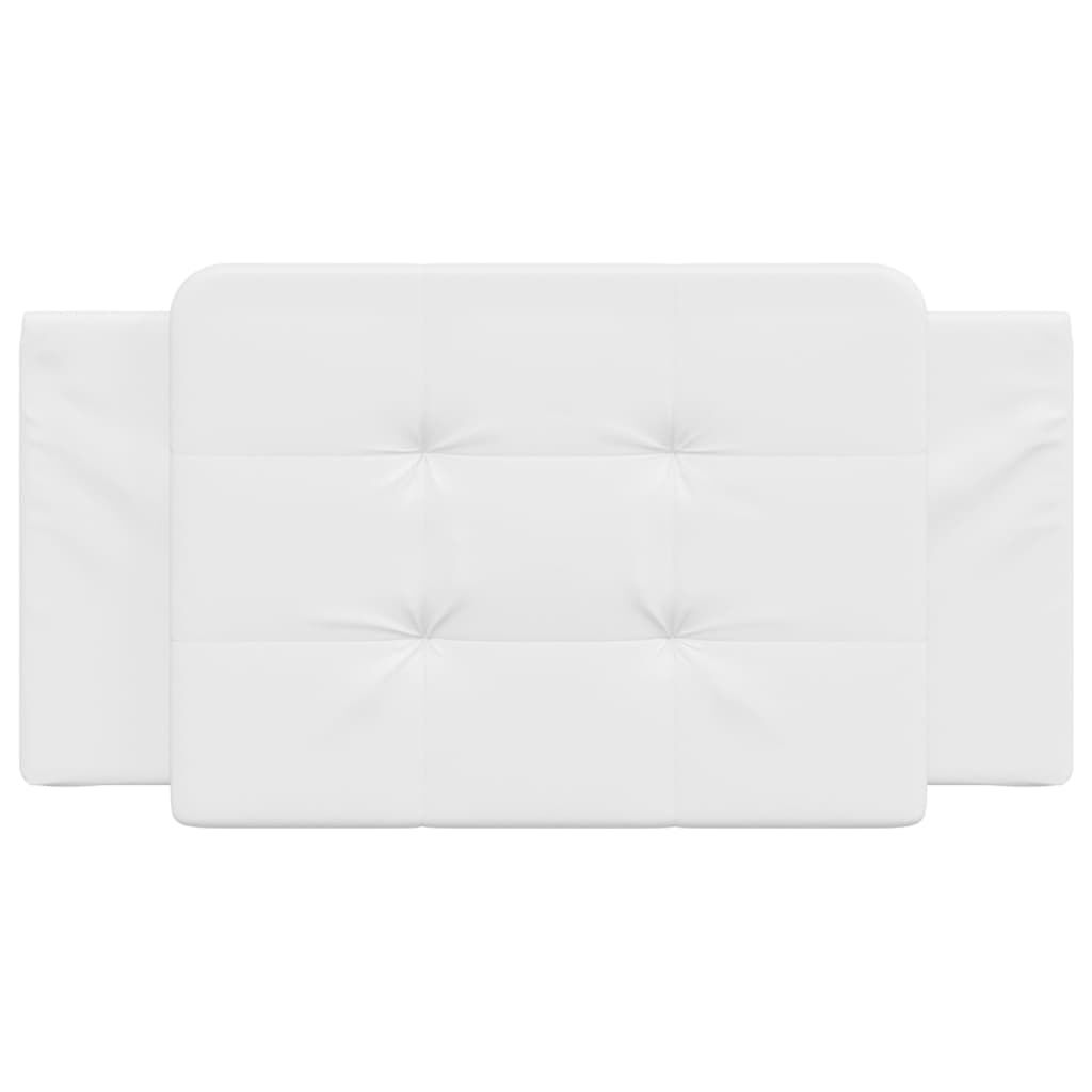 vidaXL Headboard Cushion White 100 cm Faux Leather