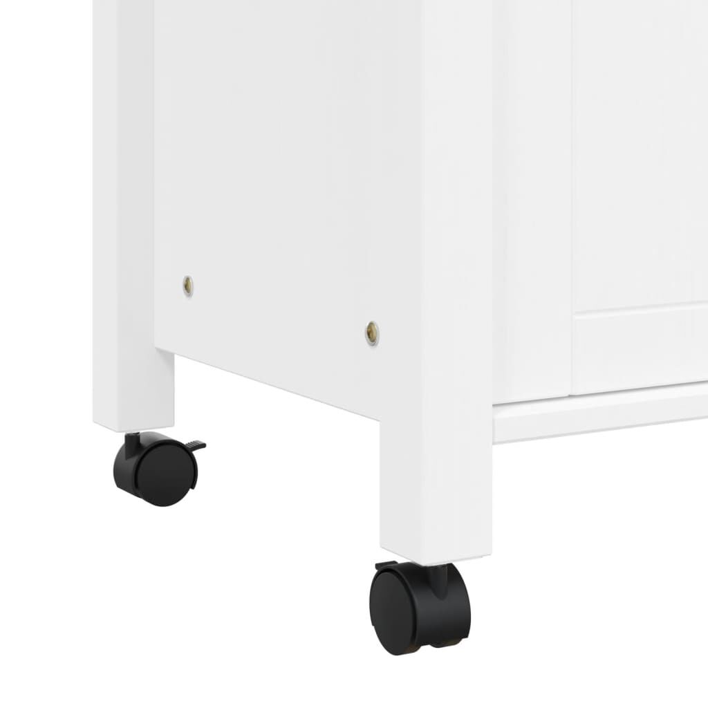 vidaXL Kitchen Trolley MONZA 60x40x90 cm Solid Wood Pine