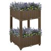 vidaXL Raised Bed 40x40x71 cm Polypropylene
