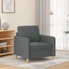 vidaXL Sofa Chair Dark Grey 60 cm Fabric