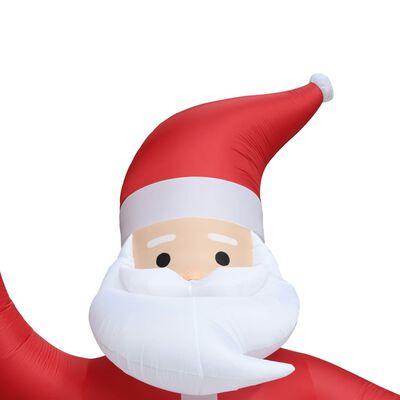 vidaXL Christmas Inflatable Santa Claus LED IP20 600 cm XXL