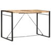 vidaXL Bar Table | Mango Wood Brown | Solid Mango Wood, Steel | 180x90x110cm
