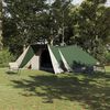 vidaXL Family Tent Folding Manual Green and Beige 660 x 456 x 200 cm