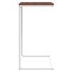 vidaXL Side Table White 55x35x66 cm Engineered Wood