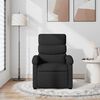 vidaXL Recliner Chair Black Fabric