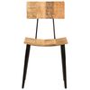 vidaXL Dining Chairs 2 pcs 44x40x80 cm Solid Wood Mango