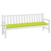 vidaXL Garden Bench Cushion Bright Green 200x50x7 cm Oxford Fabric