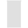 vidaXL Desk White 80x40x75 cm Engineered Wood
