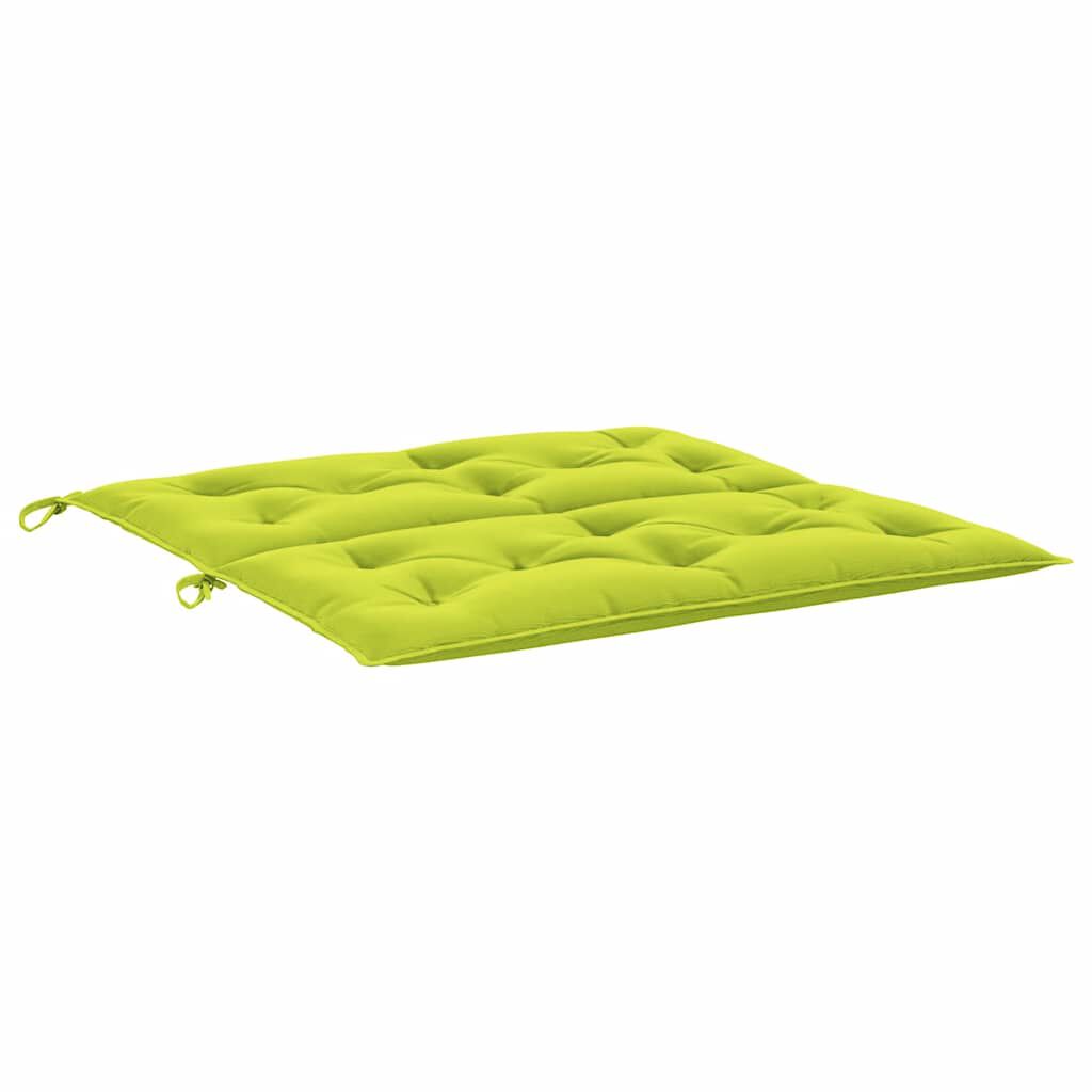 vidaXL Garden Bench Cushion Bright Green 100x(50+50)x7cm Oxford Fabric