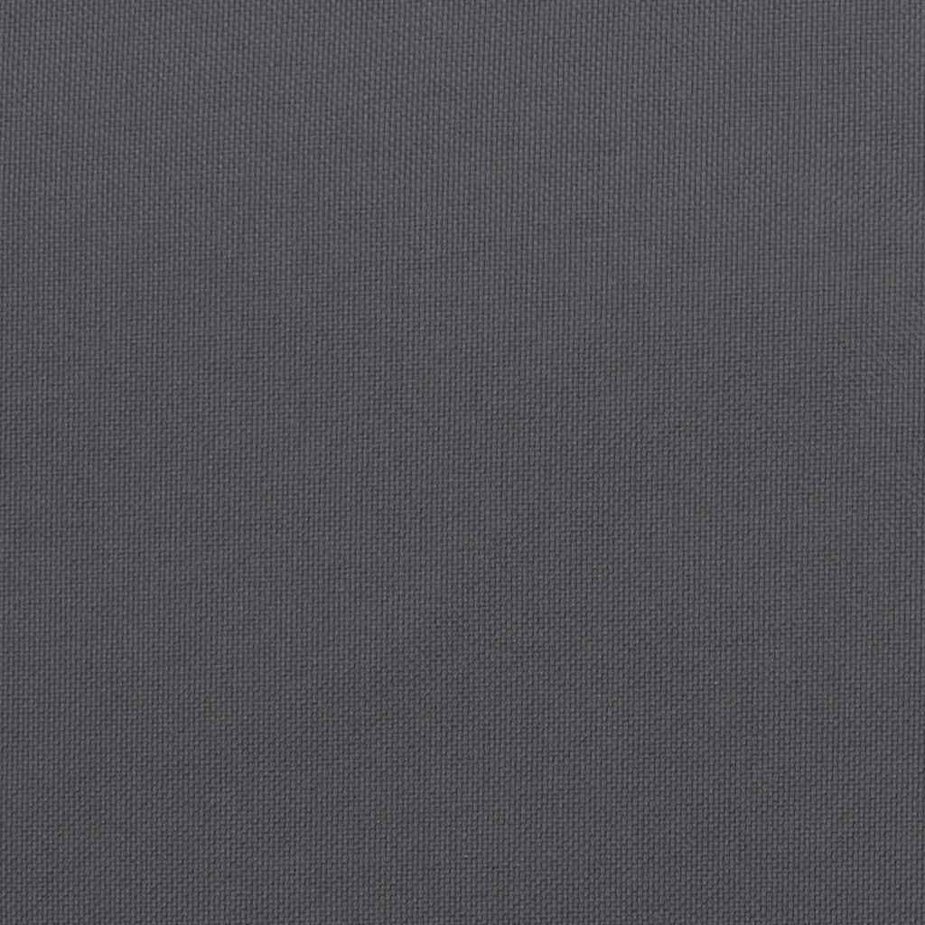vidaXL Garden Bench Cushion Anthracite 200x50x4 cm Oxford Fabric