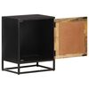 vidaXL Bedside Cabinet 40x30x50 cm Rough Mango Wood
