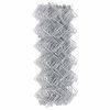 vidaXL Chain Link Fence Silver 25 x 0.6 m Galvanised steel
