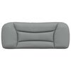 vidaXL Headboard Cushion "Hvar" Light Grey 100 cm Fabric