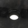 vidaXL Bathroom Vanity Cabinet Solid Teak with Sink Marble Black