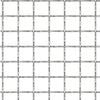vidaXL Crimped Garden Wire Fence Stainless Steel 50x50 cm 31x31x3 mm