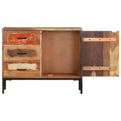 vidaXL Sideboard 88x30x73 cm Solid Reclaimed Wood