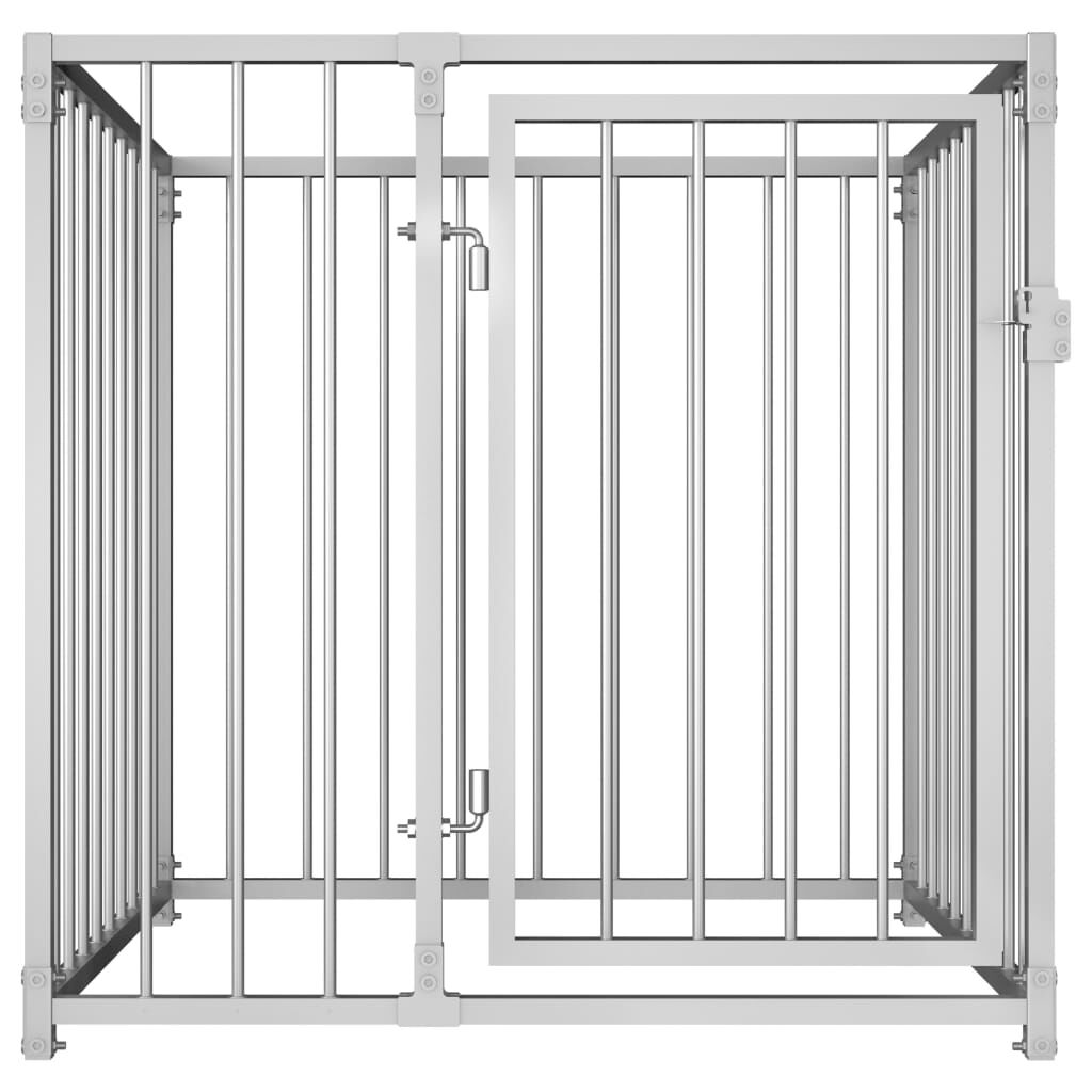 vidaXL Outdoor Dog Kennel 100x100x100 cm