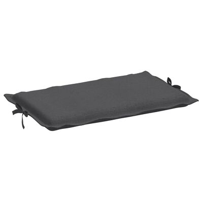 vidaXL Sun Lounger Cushion Melange Anthracite 186x58x3 cm Fabric