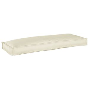 vidaXL Cushion Cream 110 x 40 x 8 cm Oxford Fabric
