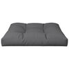 vidaXL Pallet Cushion Anthracite 80x80x12 cm Fabric