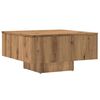 vidaXL Coffee Table Artisan Oak 60x60x31.5 cm Engineered Wood